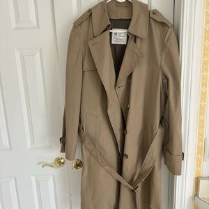 London Fog Men’s long Trenchcoat